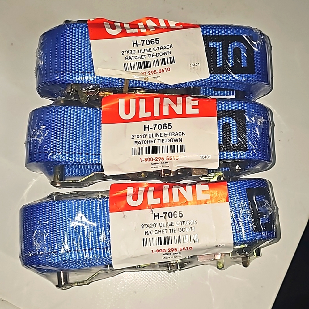 Ratchet Tie-Downs - E-Track, 2" x 20'